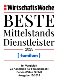 WirtschaftsWoche · Beste Mittelstandsdienstleister 2025